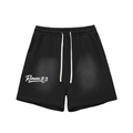 Romans 8:3 mens Sun Fade Cotton Shorts
