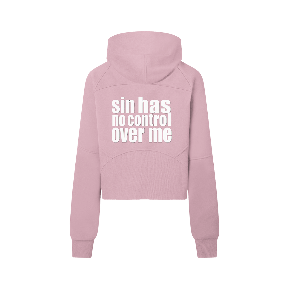 R8:3 womens Cropped Half-Zip Hoodie