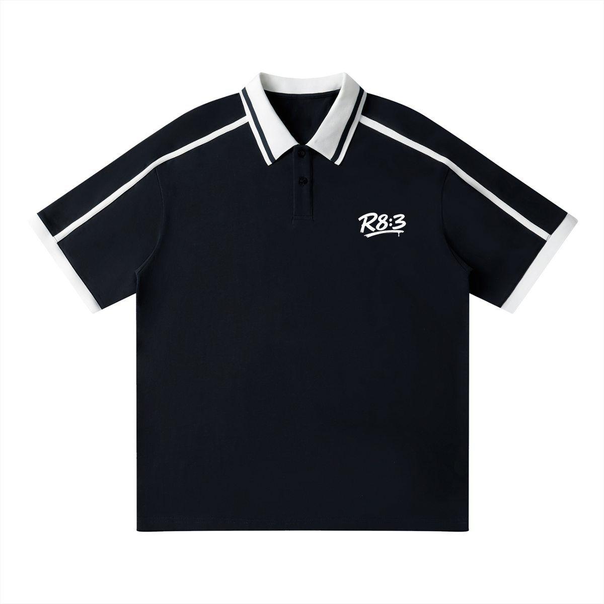 R8:3 polo shirt