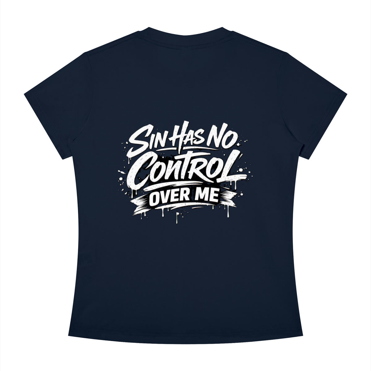 Romans 8:3 Women's Slim Fit Crewneck T-Shirt