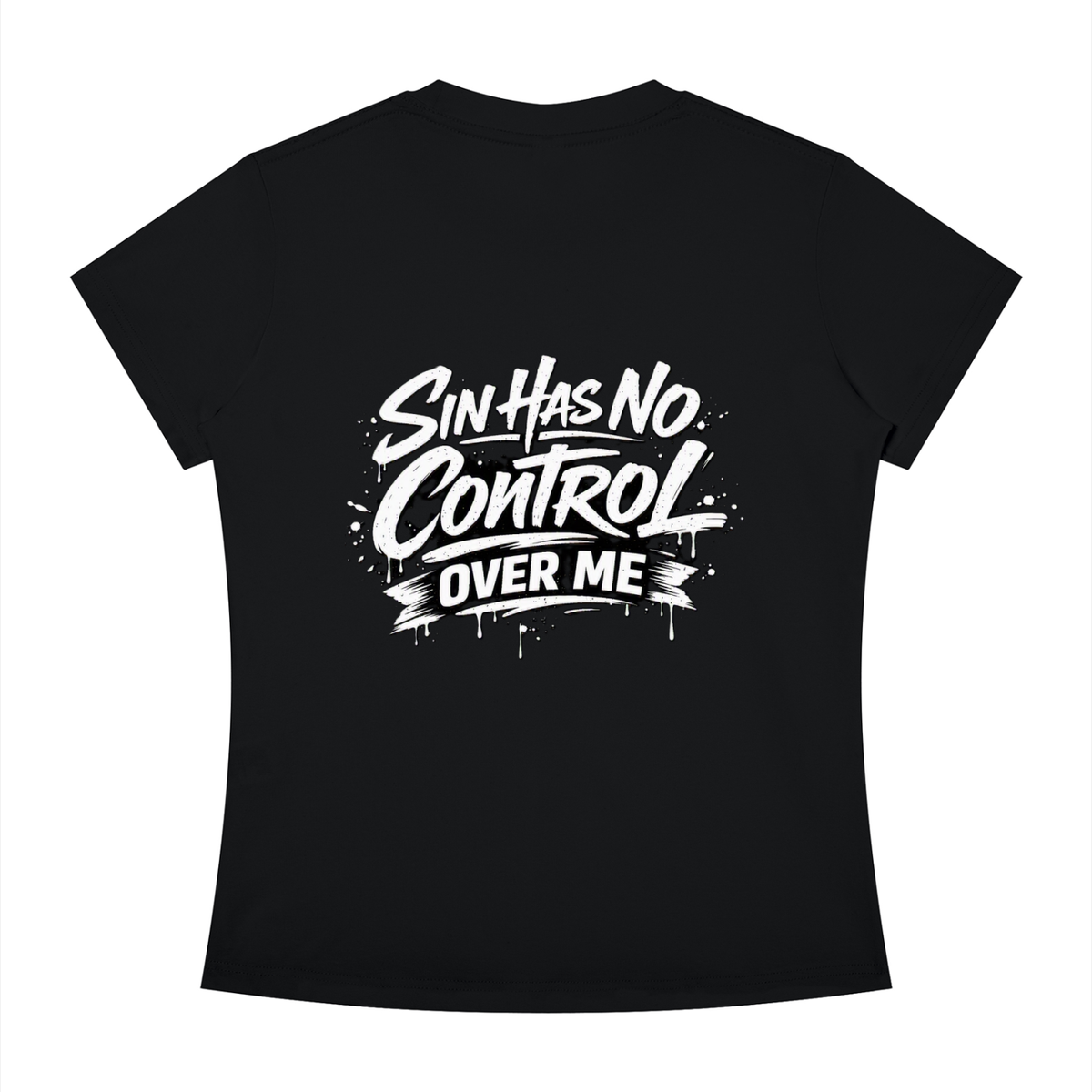 Romans 8:3 Women's Slim Fit Crewneck T-Shirt