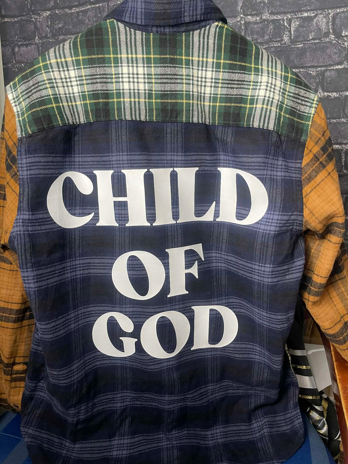 Child Of GOD long sleeve Flannel