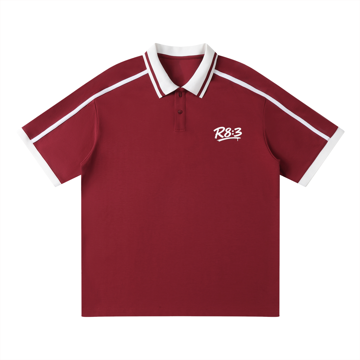R8:3 polo shirt