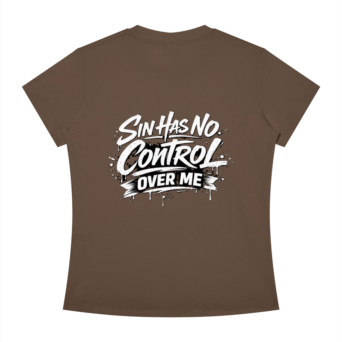 Romans 8:3 Women's Slim Fit Crewneck T-Shirt